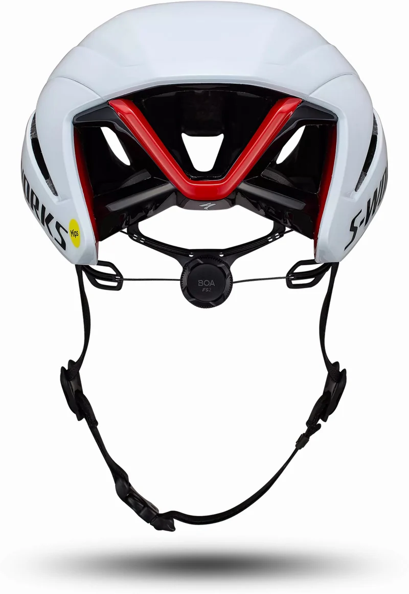 Specialized S-Works Evade 4 Mips Rennrad-Helm white/red