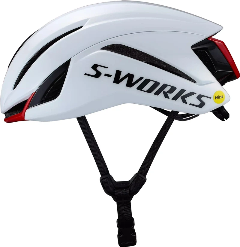 Specialized S-Works Evade 4 Mips Rennrad-Helm white/red