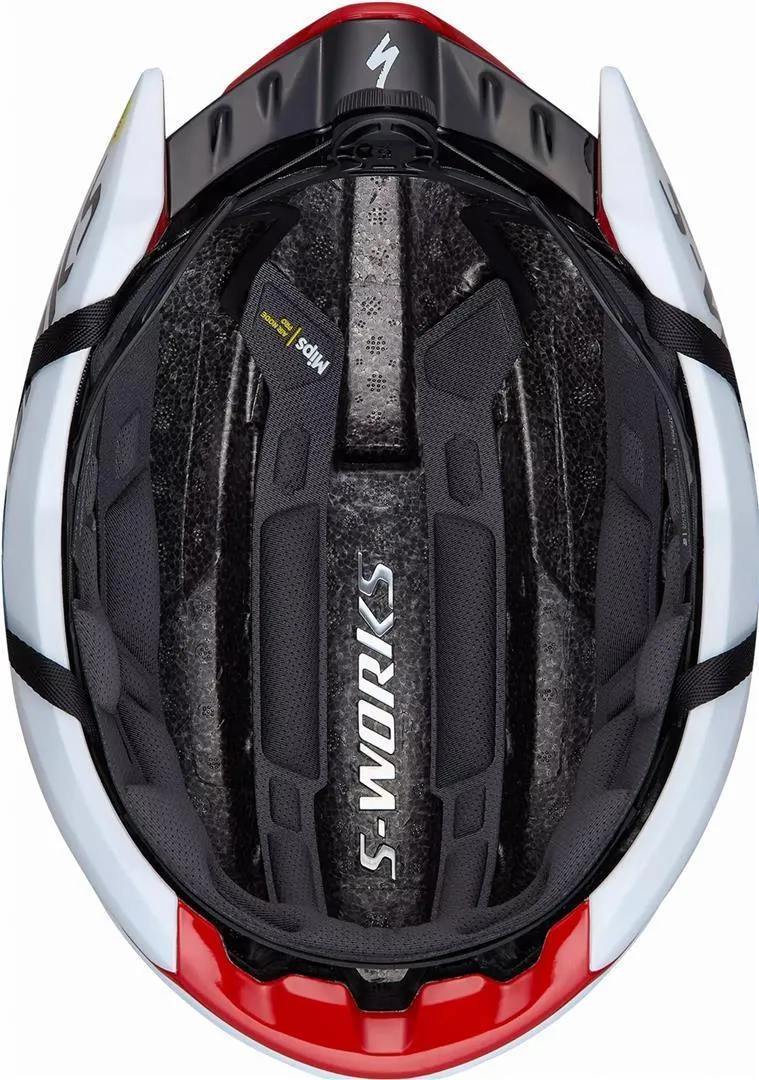 Specialized S-Works Evade 4 Mips Rennrad-Helm white/red