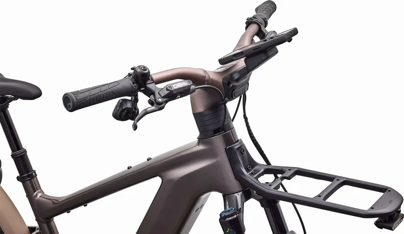 Specialized Turbo Vado 3 EVO 6.0 NB 840 Wh E-Bike Diamant 27,5" Gloss Warm Smoke Metallic/Satin Brushed Chrome