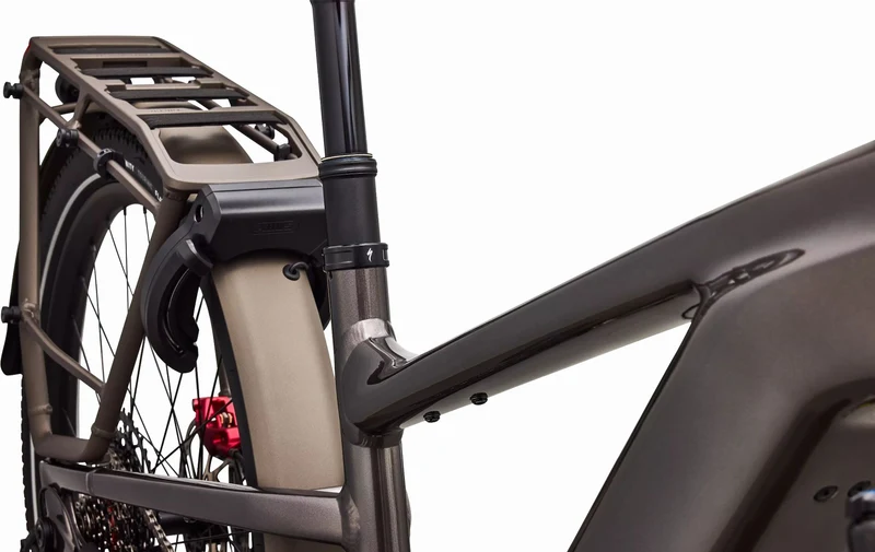 Specialized Turbo Vado 3 EVO 6.0 NB 840 Wh E-Bike Diamant 27,5" Gloss Warm Smoke Metallic/Satin Brushed Chrome