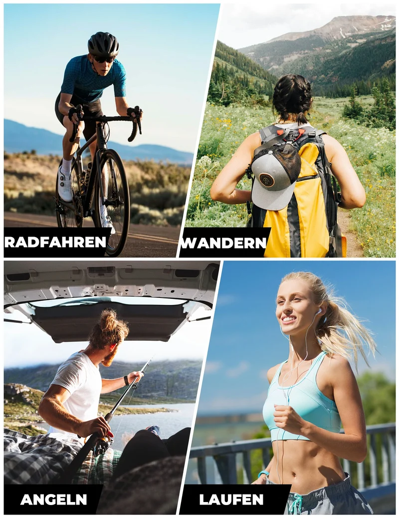 Halbfinger-Fahrradhandschuhe Sommer Elastisch & Atmungsaktiv, Anti-Rutsch- und Dämpfungspolster