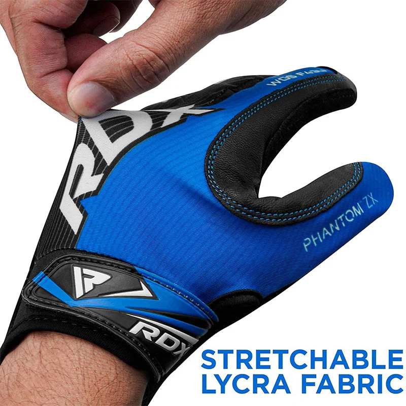 RDX F43 Vollfinger-Handschuhe für schweres Gewichtheben im Fitnessstudio