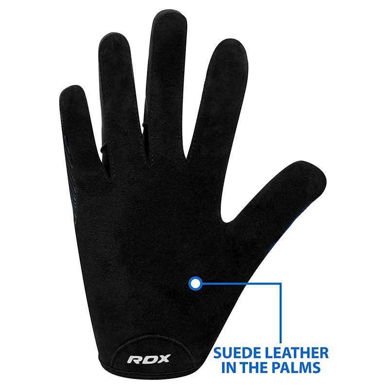 RDX F43 Vollfinger-Handschuhe für schweres Gewichtheben im Fitnessstudio