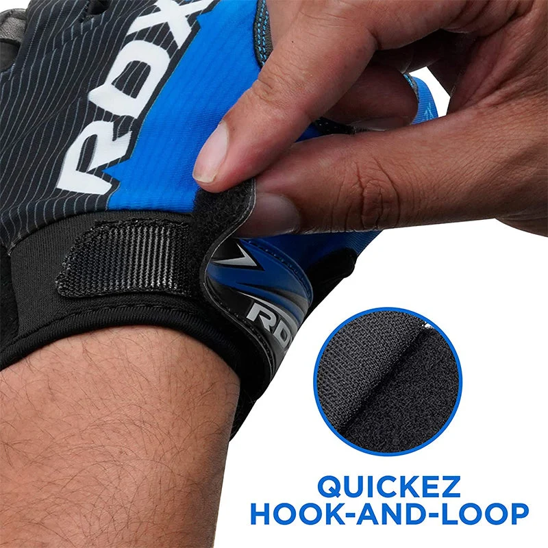 RDX F43 Vollfinger-Handschuhe für schweres Gewichtheben im Fitnessstudio