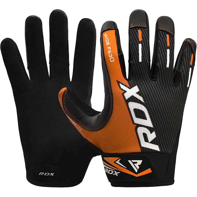 RDX F43 Vollfinger-Handschuhe für schweres Gewichtheben im Fitnessstudio