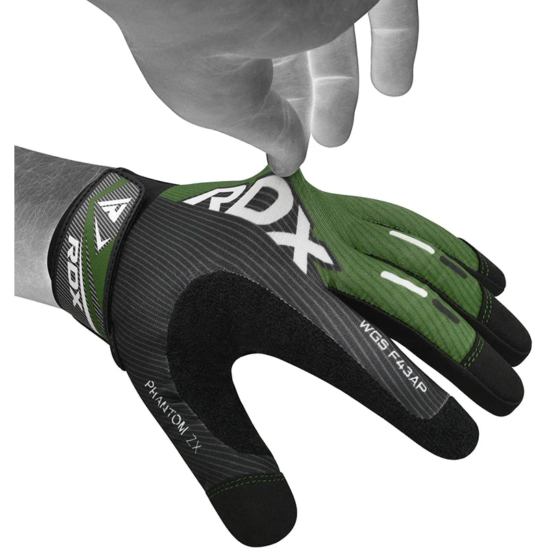 RDX F43 Vollfinger-Touchscreen-Handschuhe für das Training im Fitnessstudio