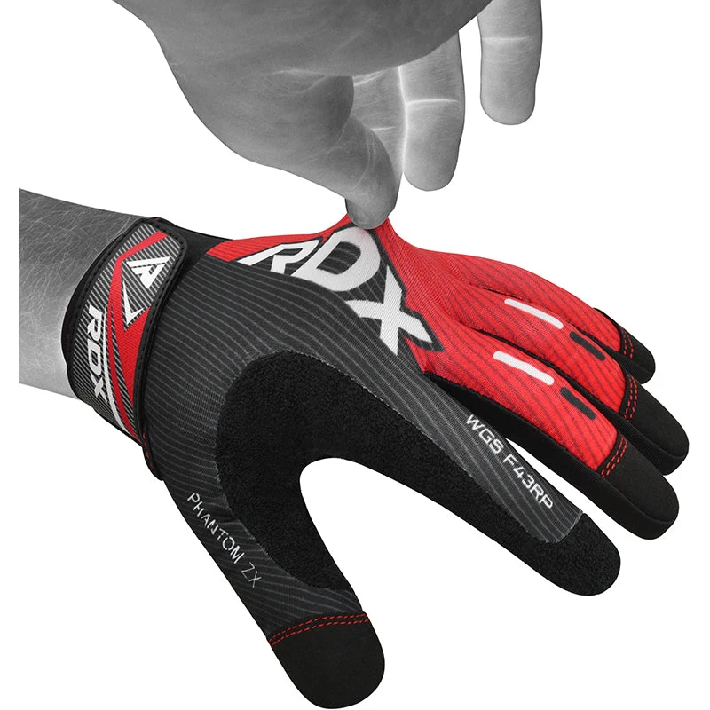 RDX F43 Vollfinger-Touchscreen-Handschuhe für das Training im Fitnessstudio