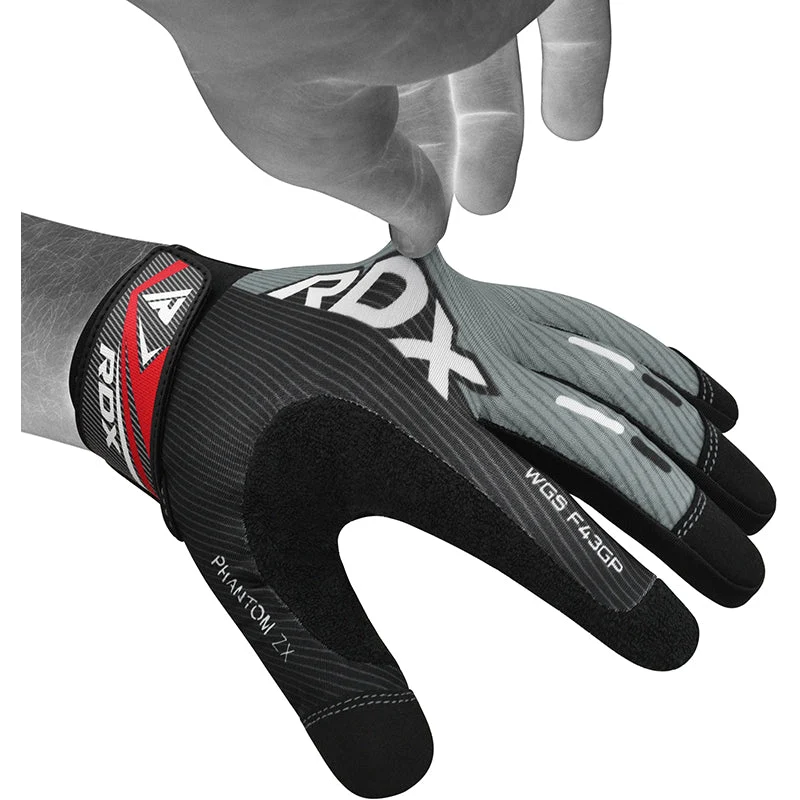 RDX F43 Vollfinger-Touchscreen-Handschuhe für das Training im Fitnessstudio