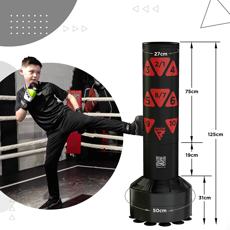 RDX KT 4FT Ronin Junior Freistehender Boxsack Für Kinder