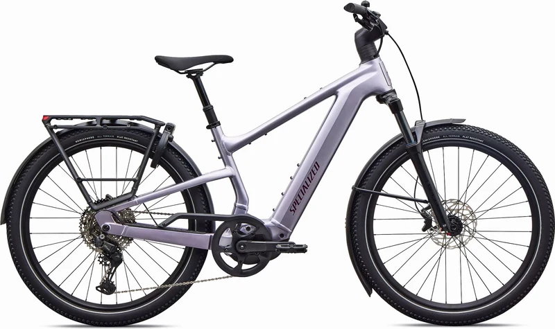 Specialized Turbo Vado 3 EVO 5.0 840 Wh E-Bike Diamant 27,5" Gloss Amethyst Frost Metallic/Bordeaux Metallic