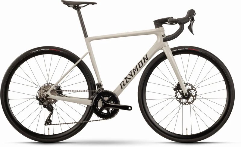 Raymon Kirana 105 Rennrad Diamant 28" light grey stealth