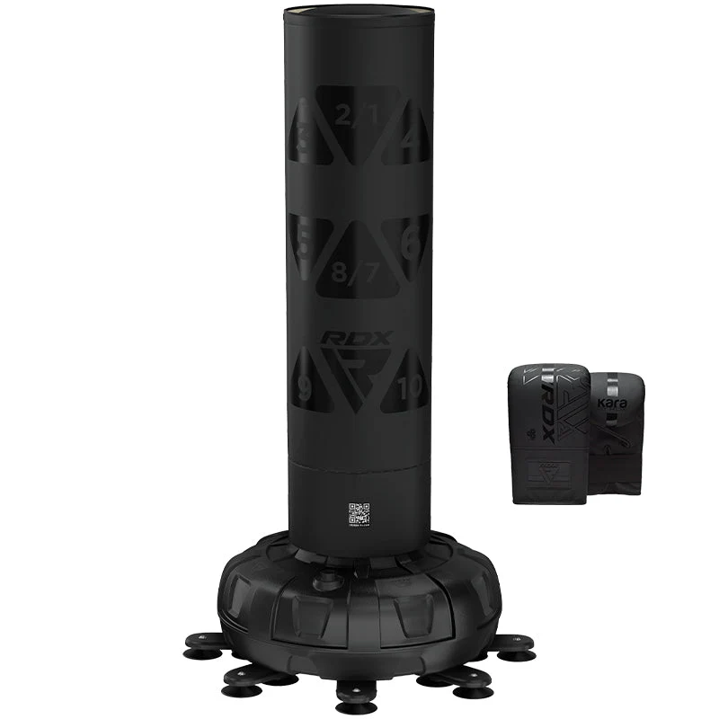 RDX KT Ronin 6ft Schwarz Freistehender Sandsack & Handpratzen Set