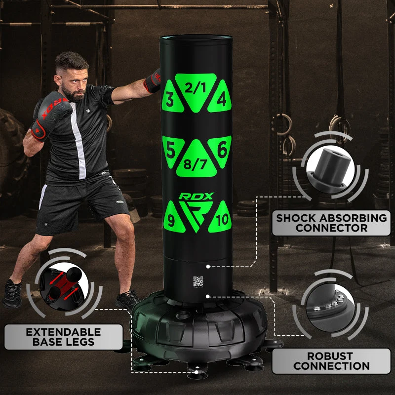 RDX KT Ronin 6ft Grn Freistehender Sandsack & Handpratzen Set