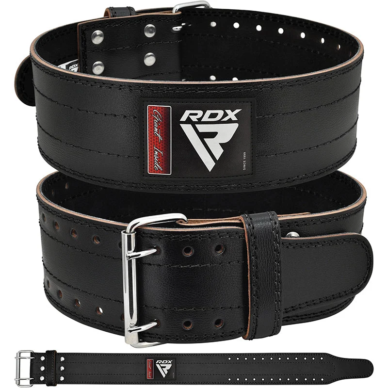 RDX RD1 4 Powerlifting Leder Fitness Gürtel