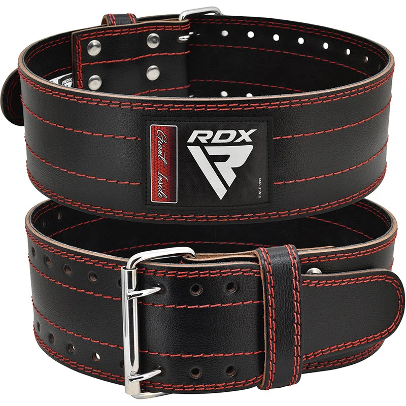 RDX RD1 4 Powerlifting Leder Fitness Gürtel