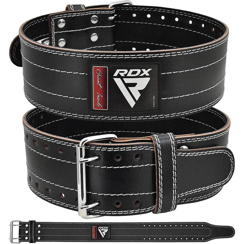 RDX RD1 4 Powerlifting Leder Fitness Gürtel