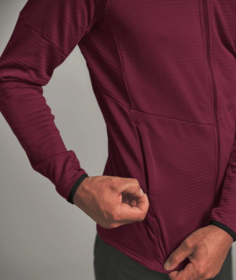 FLEECE LIGHT GRID JACKET M