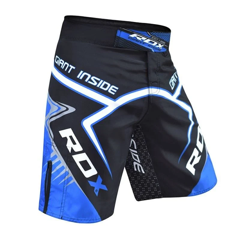 RDX R7 MMA-Kampfshorts Schwarz/Blau