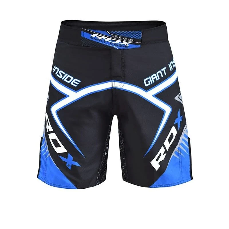 RDX R7 MMA-Kampfshorts Schwarz/Blau