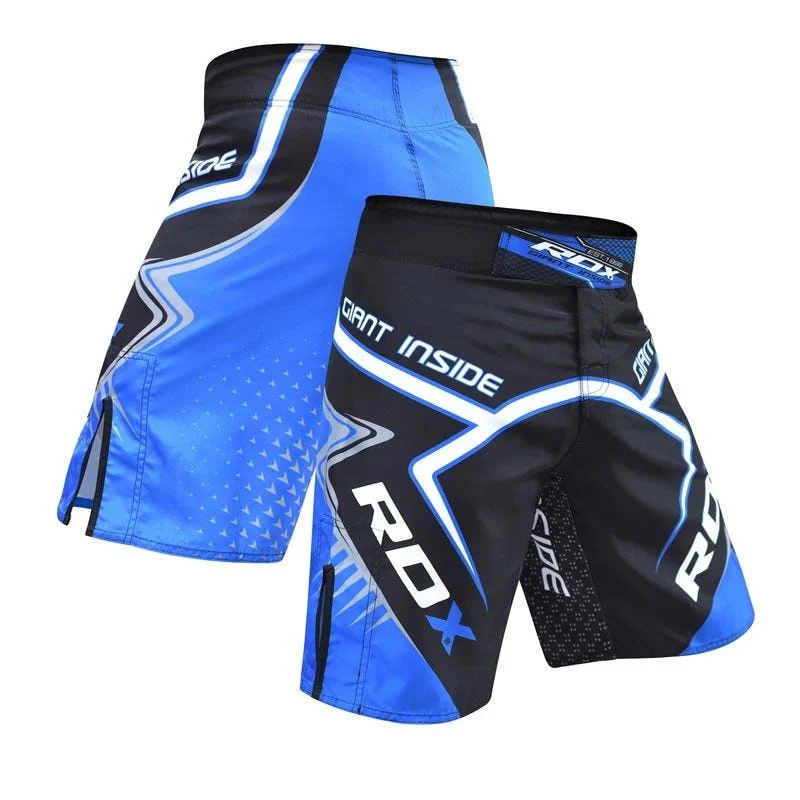 RDX R7 MMA-Kampfshorts Schwarz/Blau