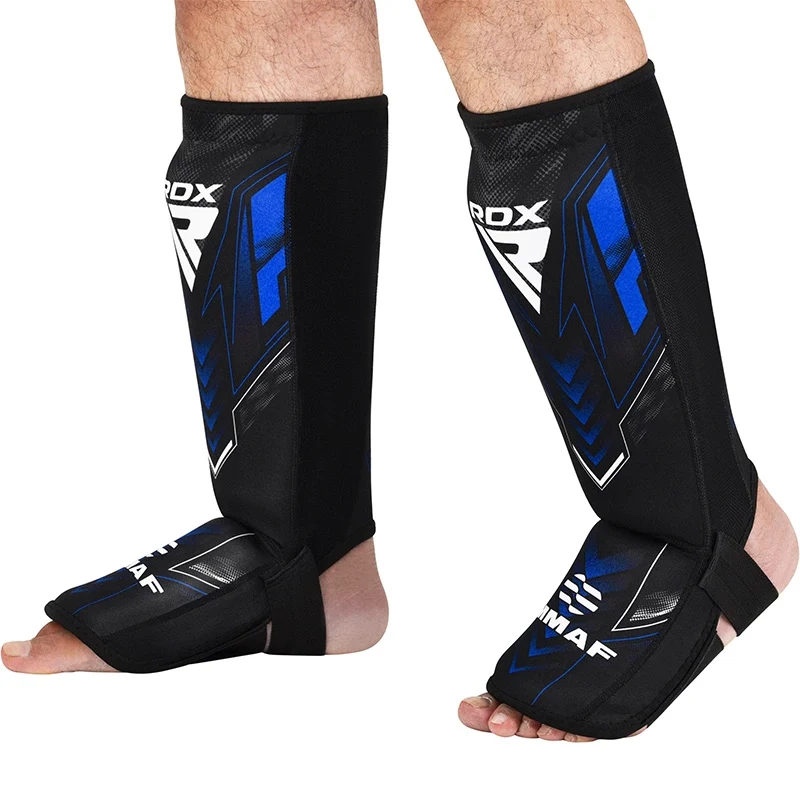 RDX IMMAF Genehmigte Neopren Schienbeinschoner Blau