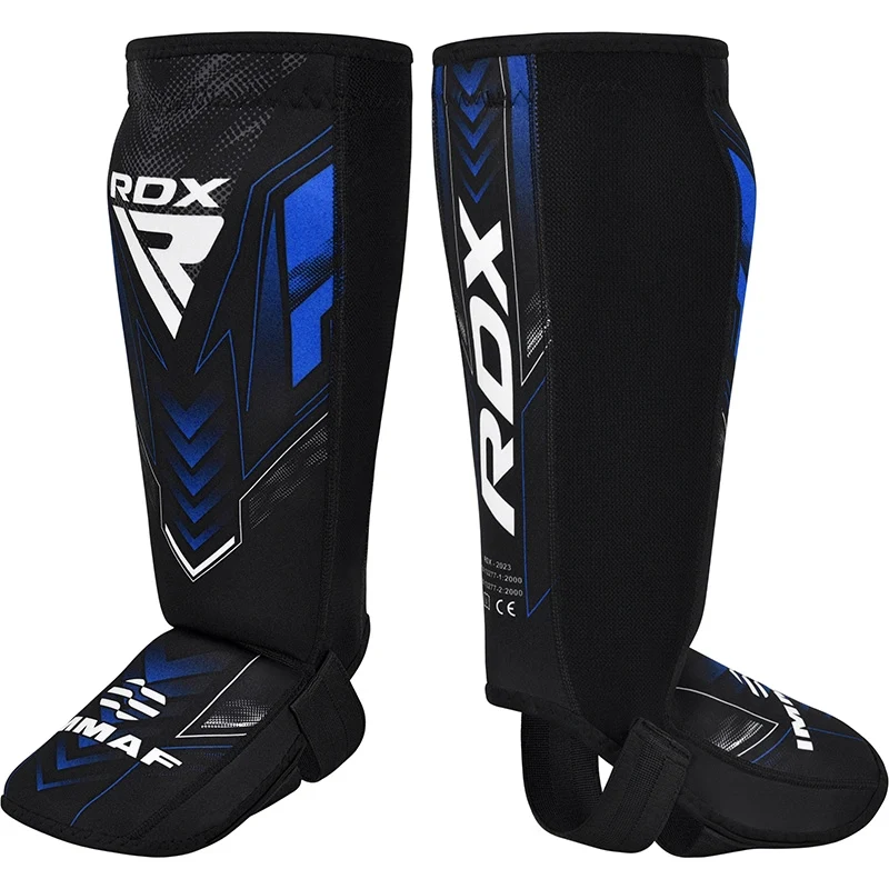 RDX IMMAF Genehmigte Neopren Schienbeinschoner Blau