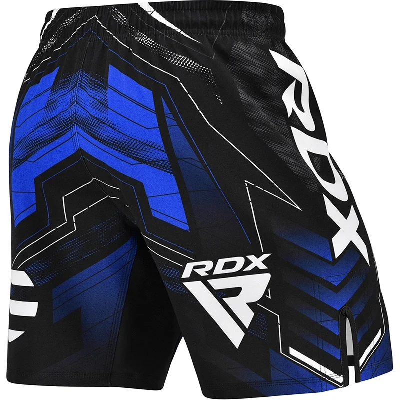 RDX IMMAF-zertifizierte MMA-Kampf- und Trainingsshorts in Blau