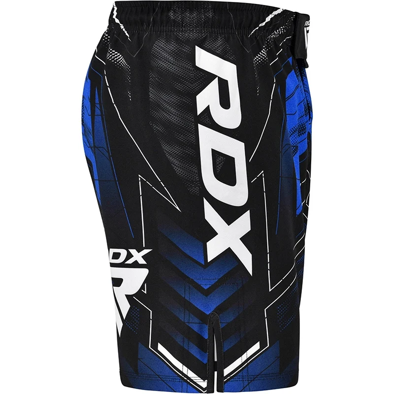 RDX IMMAF-zertifizierte MMA-Kampf- und Trainingsshorts in Blau