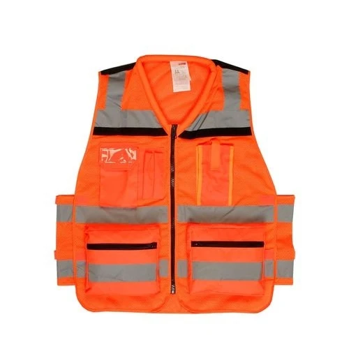 Orange reflektierende Weste