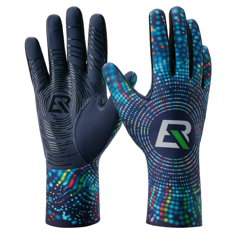 Fahrradhandschuhe Herbst und Winter Vollfinger-Handschuhe Elastische Anti-Rutsch