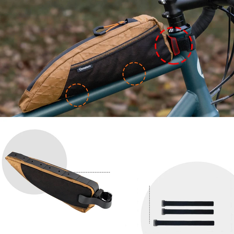 Qunature Top Tube Bag