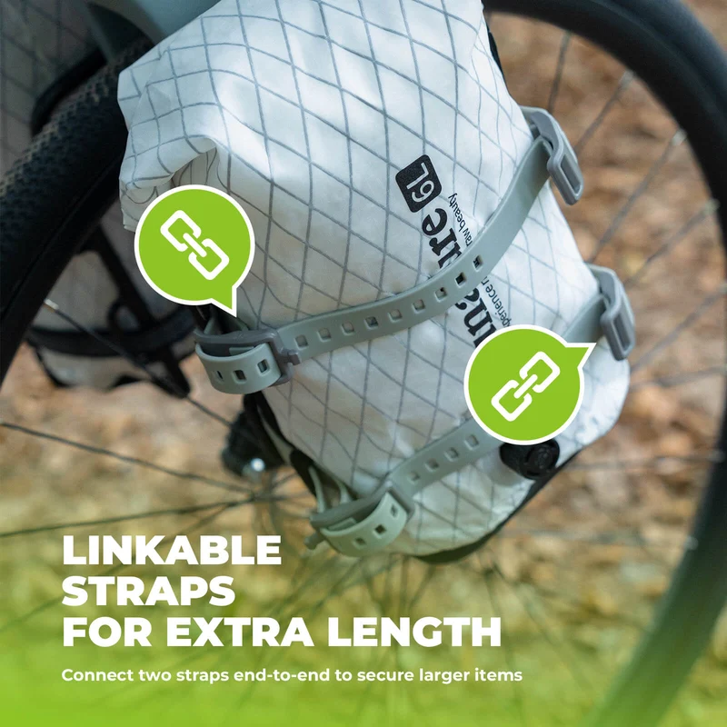 Qunature Bikepacking Mehrzweck-TPU-Gurte