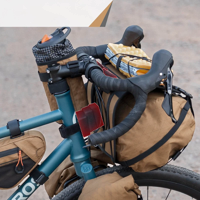 Fahrrad Lenkerhalter+Wasserdichte Kompressionstasche Set-A