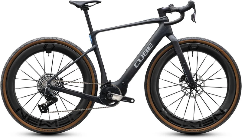 Cube Nuroad Hybrid C:62 SLT 400X Wh E-Gravelbike Diamant 28" onyxfibre´n´blue