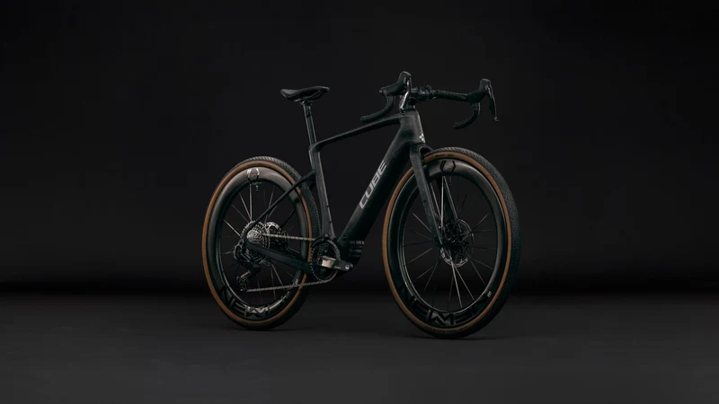 Cube Nuroad Hybrid C:62 SLT 400X Wh E-Gravelbike Diamant 28" onyxfibre´n´blue