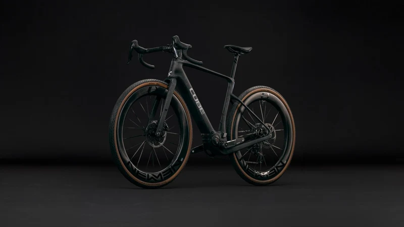 Cube Nuroad Hybrid C:62 SLT 400X Wh E-Gravelbike Diamant 28" onyxfibre´n´blue