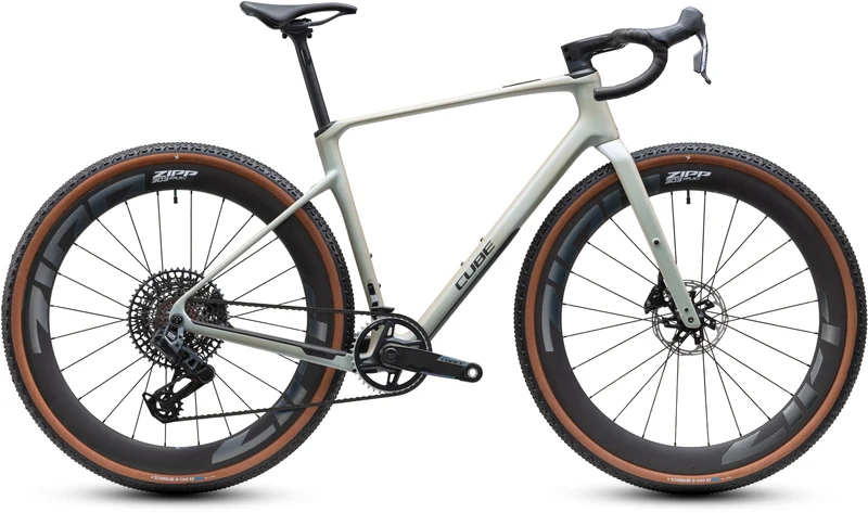 Cube Nuroad C:62 SLX Gravelbike Diamant 28" glintsand´n´black