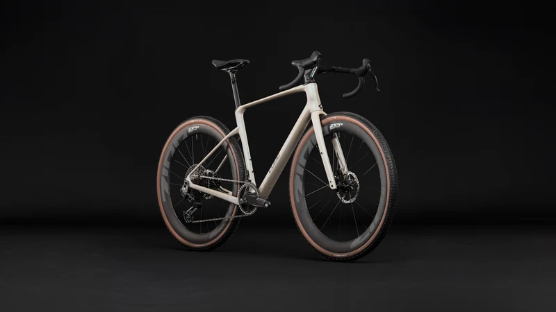 Cube Nuroad C:62 SLX Gravelbike Diamant 28" glintsand´n´black