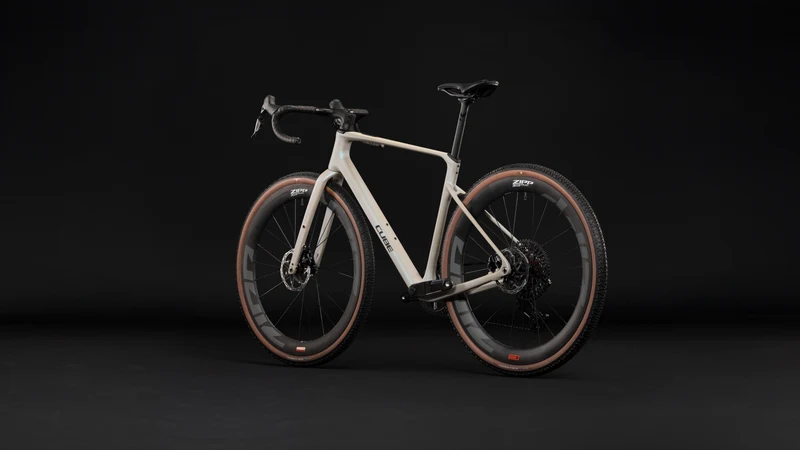 Cube Nuroad C:62 SLX Gravelbike Diamant 28" glintsand´n´black