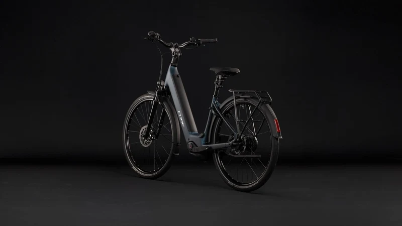 Cube Supreme RT Hybrid Comfort EX 600 Wh E-Trekkingbike Easy Entry royalgreen´n´black