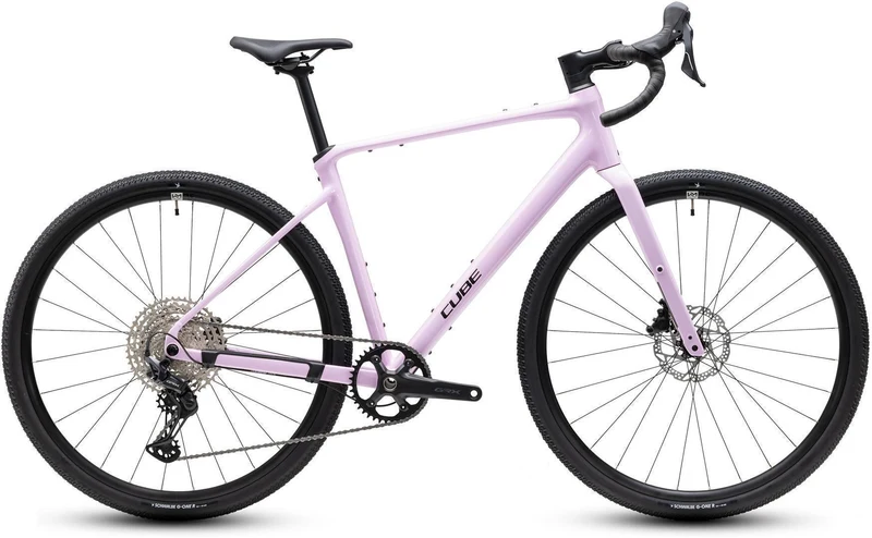 Cube Nuroad EX Gravelbike Diamant bubblegum´n´black