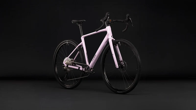 Cube Nuroad EX Gravelbike Diamant bubblegum´n´black