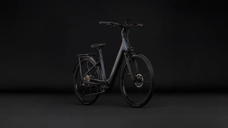 Cube Kathmandu Hybrid C:62 Pro 400X Wh E-Trekkingbike Easy Entry 28" liquidsteel´n´prizm