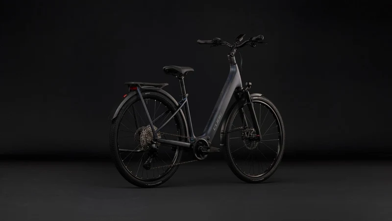 Cube Kathmandu Hybrid C:62 Pro 400X Wh E-Trekkingbike Easy Entry 28" liquidsteel´n´prizm
