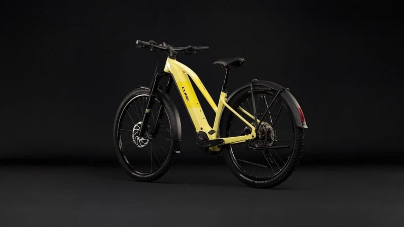 Cube Reaction Hybrid Race 800 Wh FE E-Bike Hardtail Trapeze bananasplit´n´black