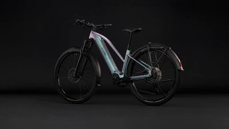 Cube Reaction Hybrid Pro 800 Wh FE E-Bike Hardtail Trapeze polarlight´n´black