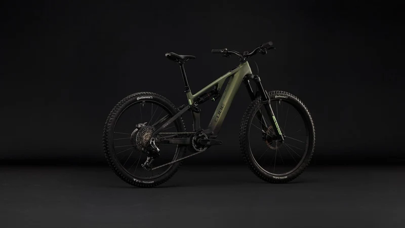 Cube AMS Hybrid 177 C:62 TM 600X Wh E-Bike Fully 29" reedgreen´n´gills