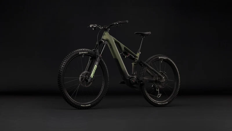 Cube AMS Hybrid 177 C:62 TM 600X Wh E-Bike Fully 29" reedgreen´n´gills