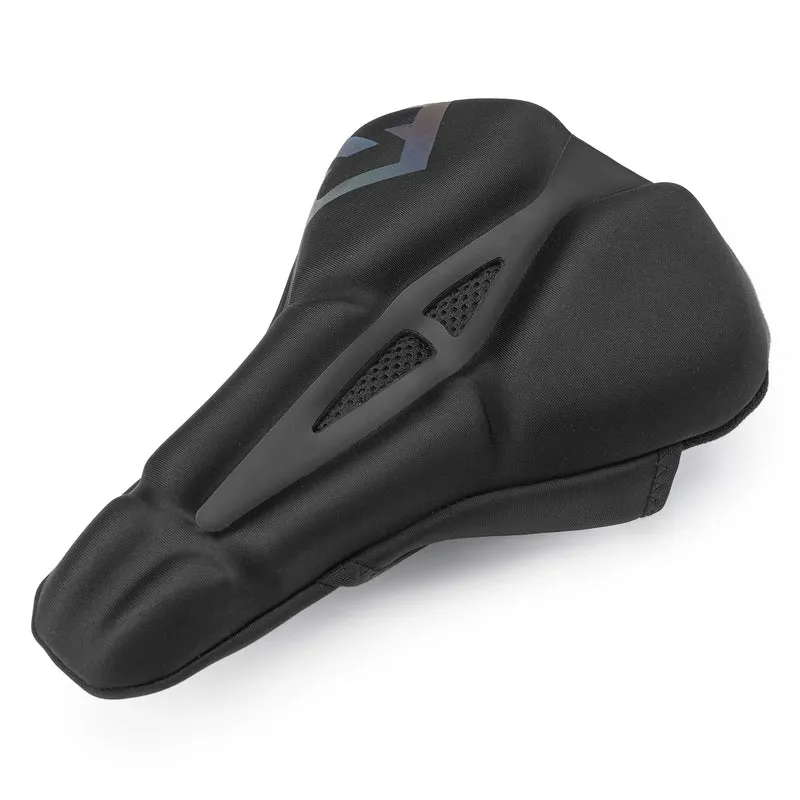 Fahrradsattel Überzug – Ergonomischer Sattelbezug Fahrrad mit Memory-Foam & 3D-geformter Polsterung